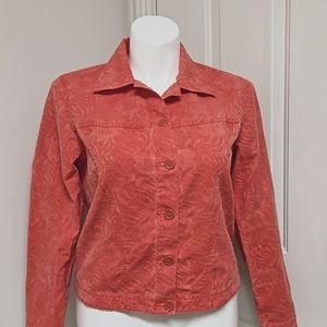 Coldwater Creek Coral Jacket/Blazer